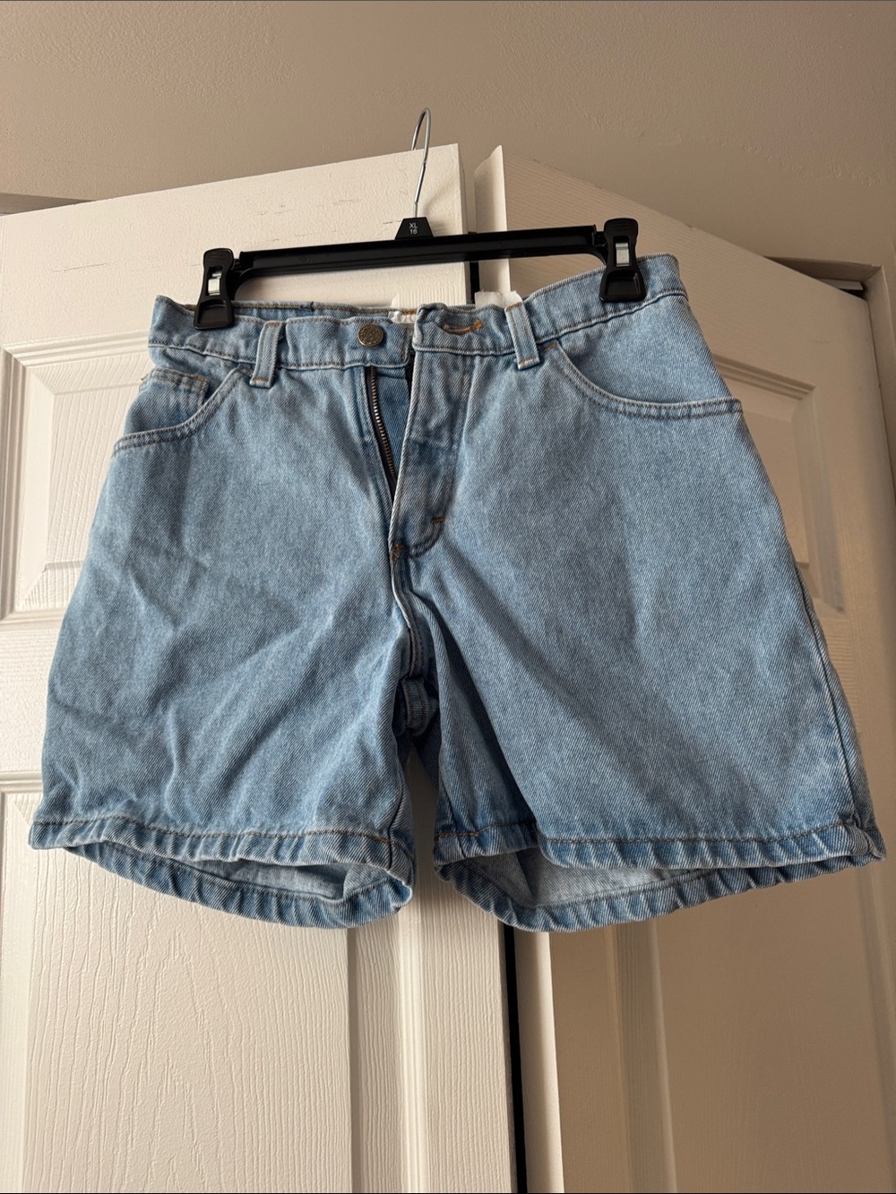 Vintage Moda International Light Blue Denim Shorts Women